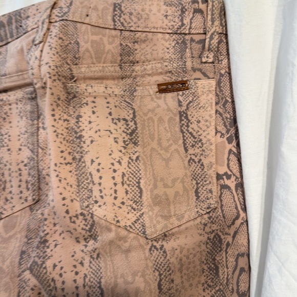 Blush snakeskin print joes jeans - Picture 3 of 4